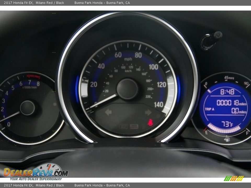 2017 Honda Fit EX Gauges Photo #19