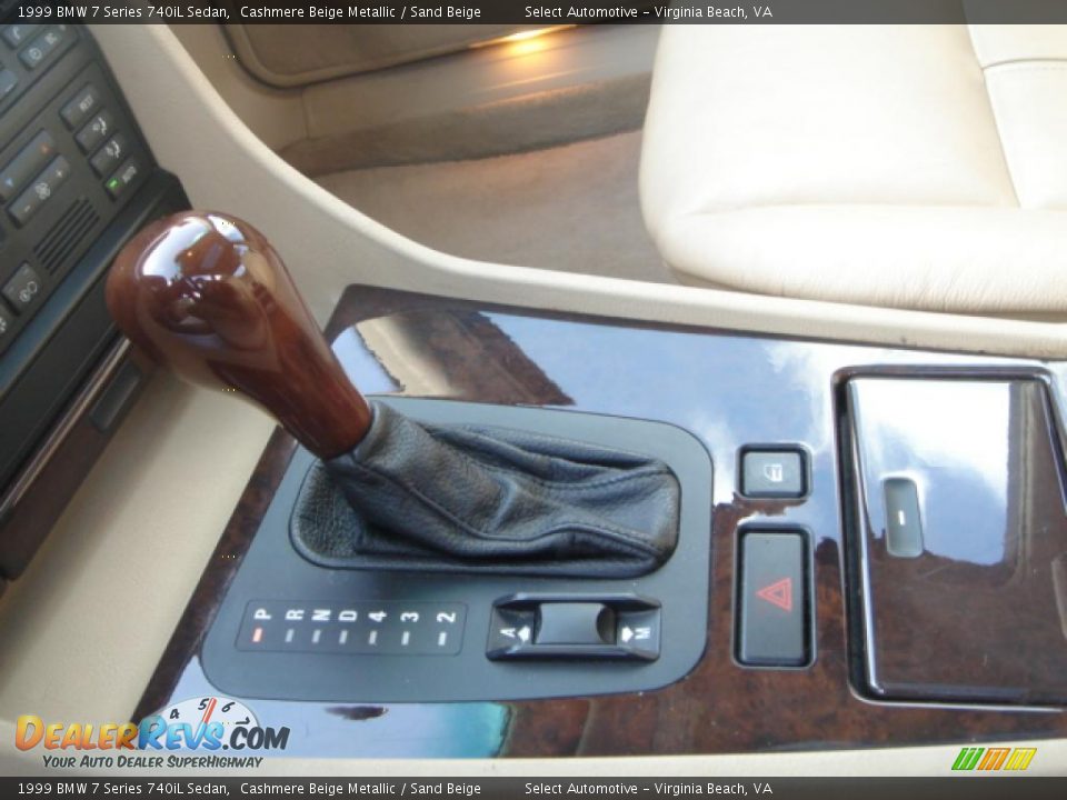 1999 BMW 7 Series 740iL Sedan Cashmere Beige Metallic / Sand Beige Photo #19