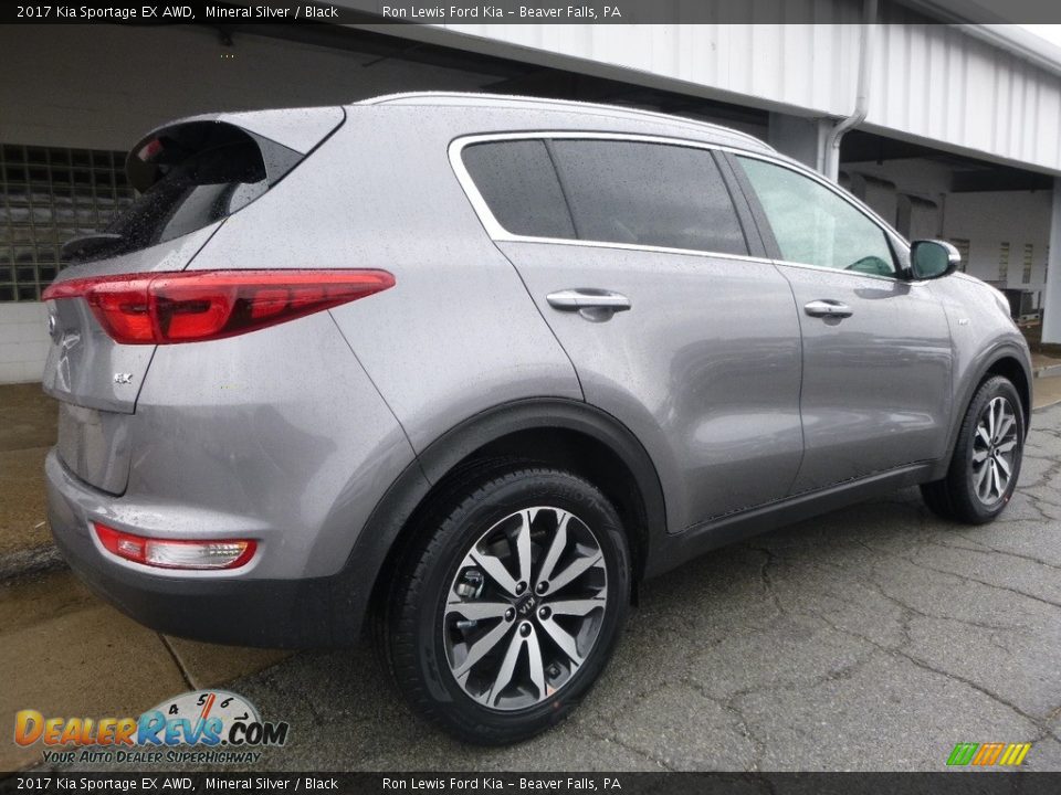 2017 Kia Sportage EX AWD Mineral Silver / Black Photo #2