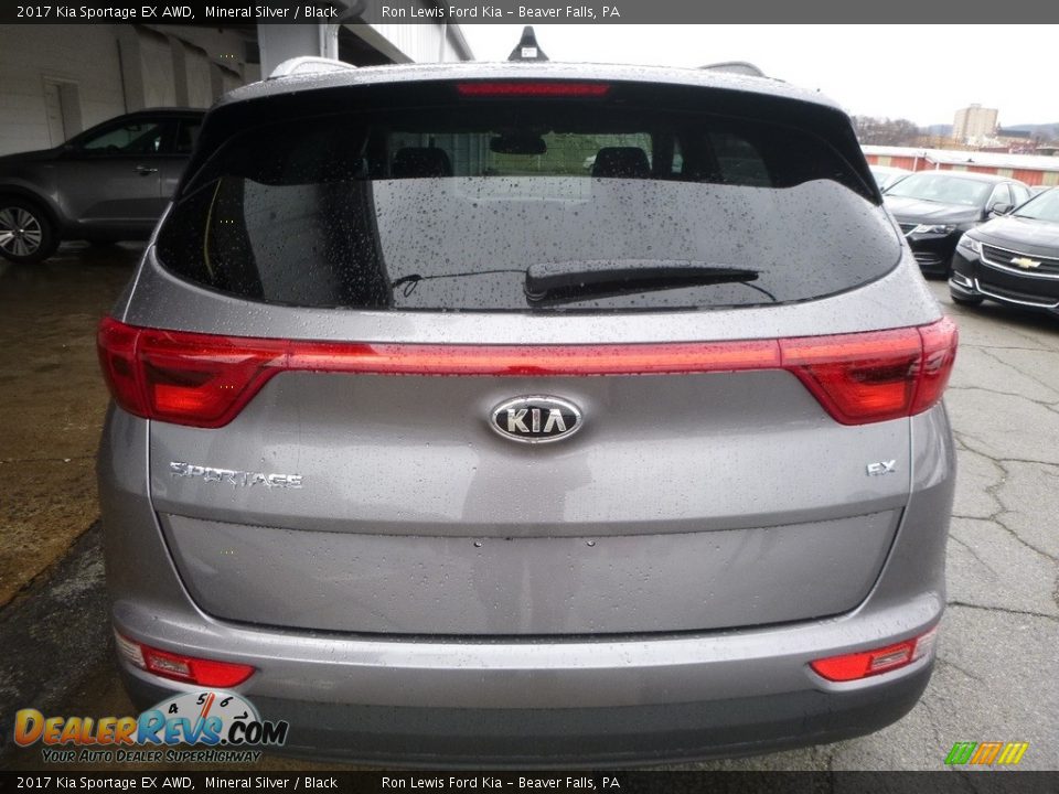 2017 Kia Sportage EX AWD Mineral Silver / Black Photo #3