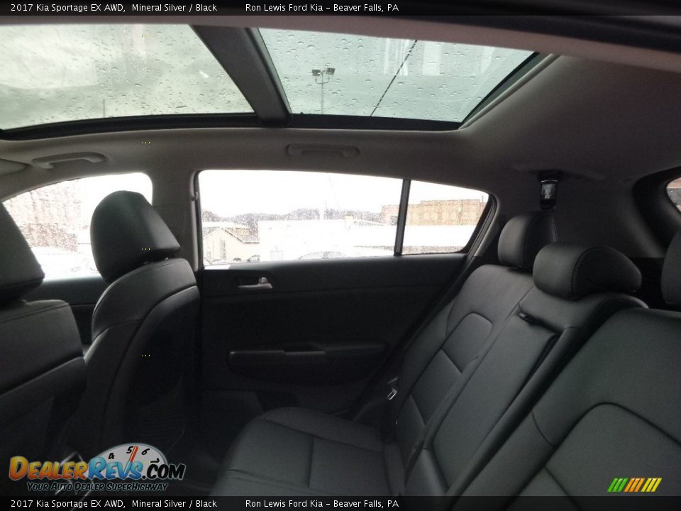 2017 Kia Sportage EX AWD Mineral Silver / Black Photo #11