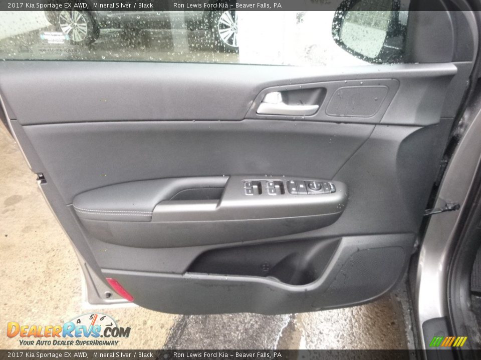 2017 Kia Sportage EX AWD Mineral Silver / Black Photo #13