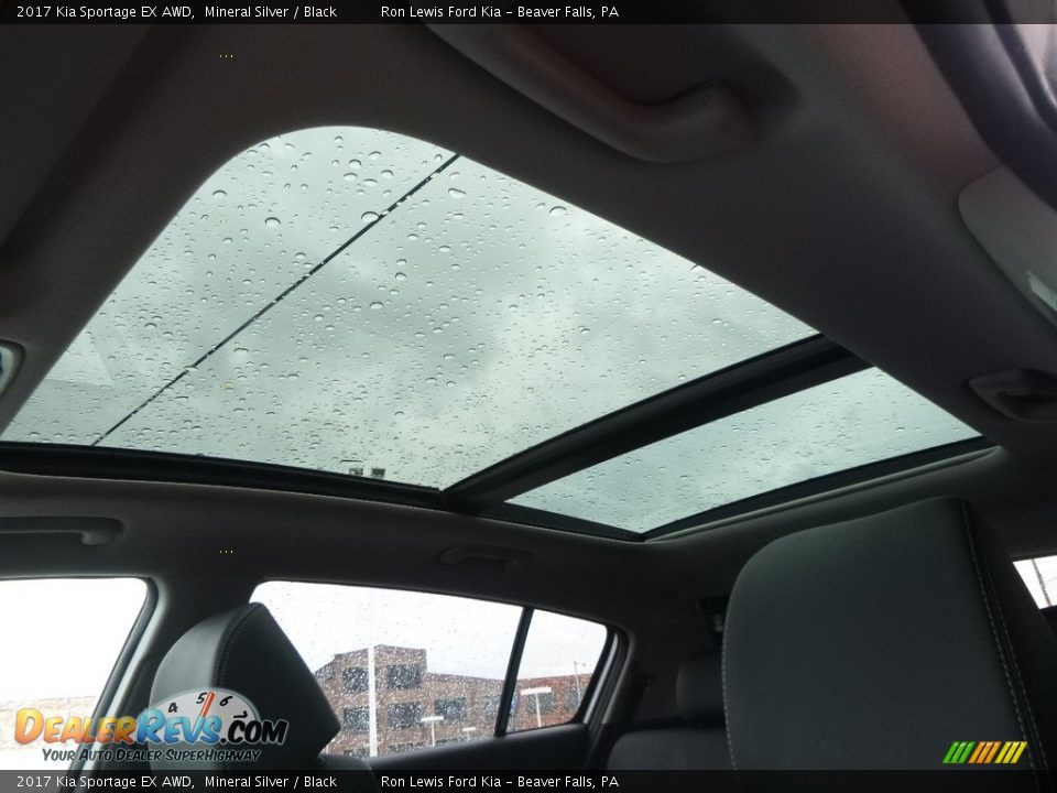 2017 Kia Sportage EX AWD Mineral Silver / Black Photo #15