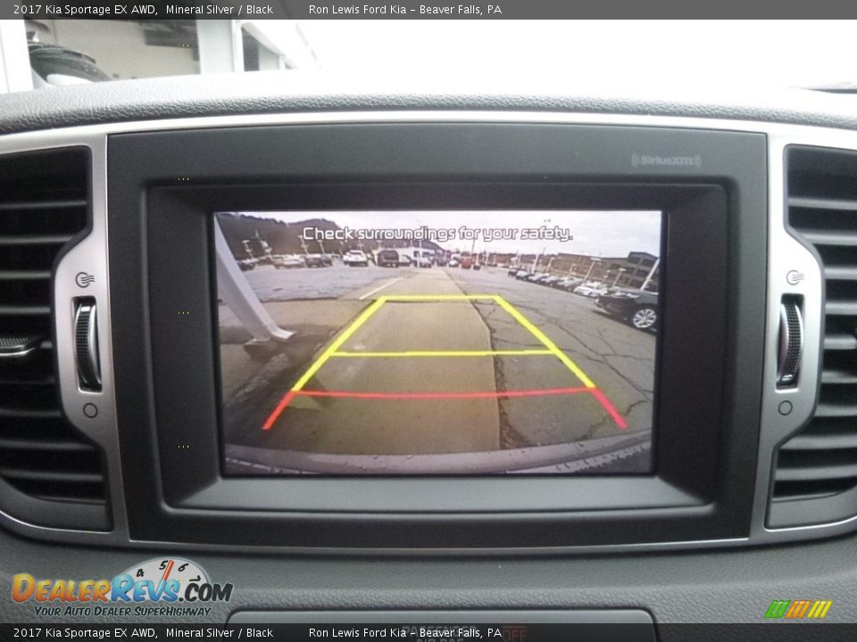 2017 Kia Sportage EX AWD Mineral Silver / Black Photo #17