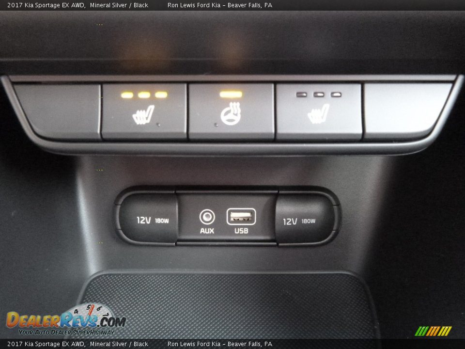 2017 Kia Sportage EX AWD Mineral Silver / Black Photo #18