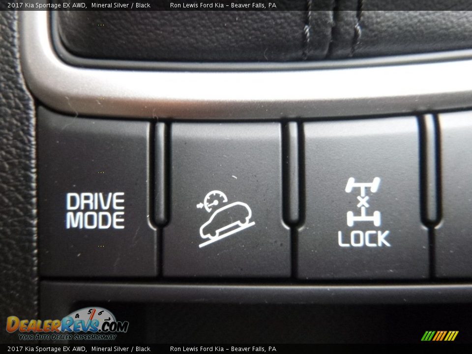 2017 Kia Sportage EX AWD Mineral Silver / Black Photo #19