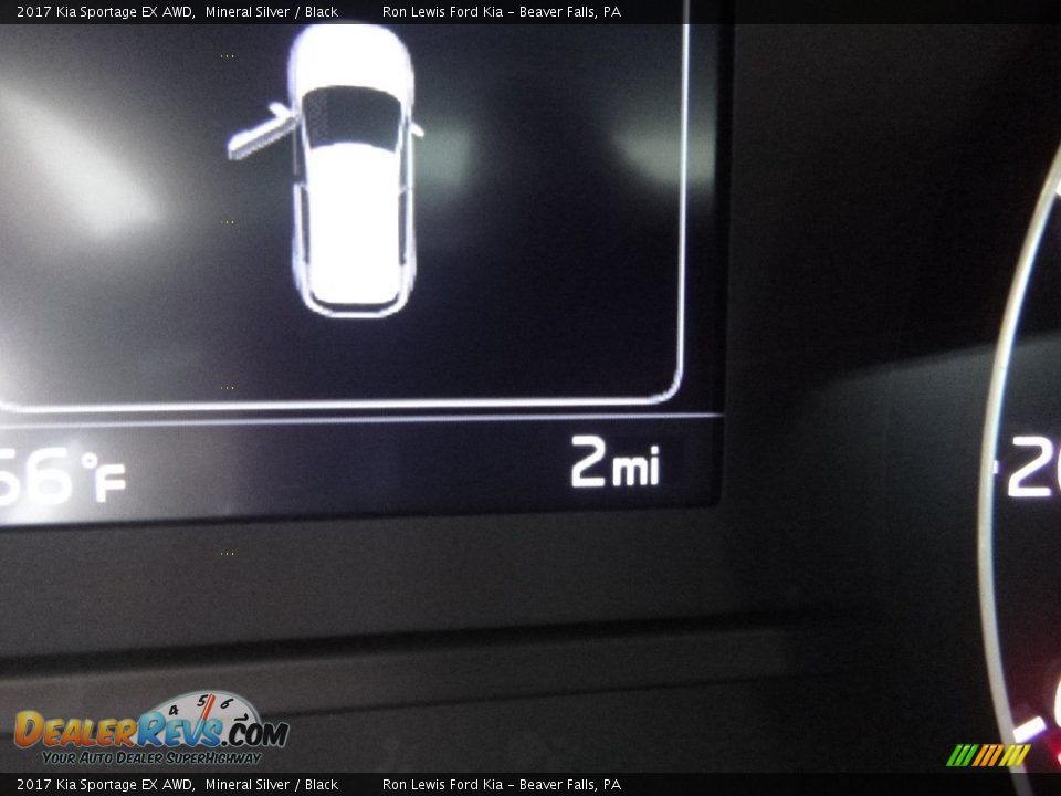 2017 Kia Sportage EX AWD Mineral Silver / Black Photo #20
