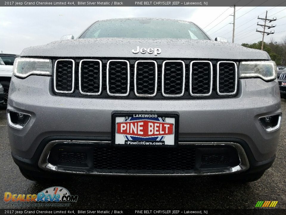 2017 Jeep Grand Cherokee Limited 4x4 Billet Silver Metallic / Black Photo #2