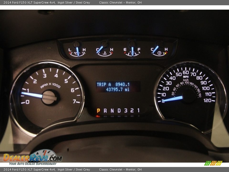 2014 Ford F150 XLT SuperCrew 4x4 Ingot Silver / Steel Grey Photo #7