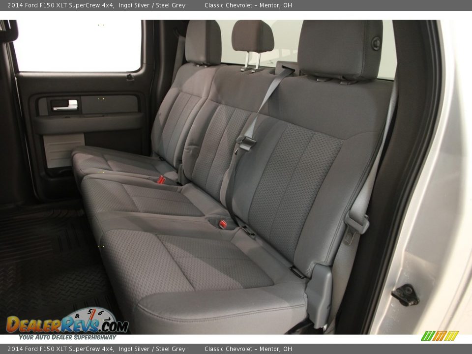 2014 Ford F150 XLT SuperCrew 4x4 Ingot Silver / Steel Grey Photo #15