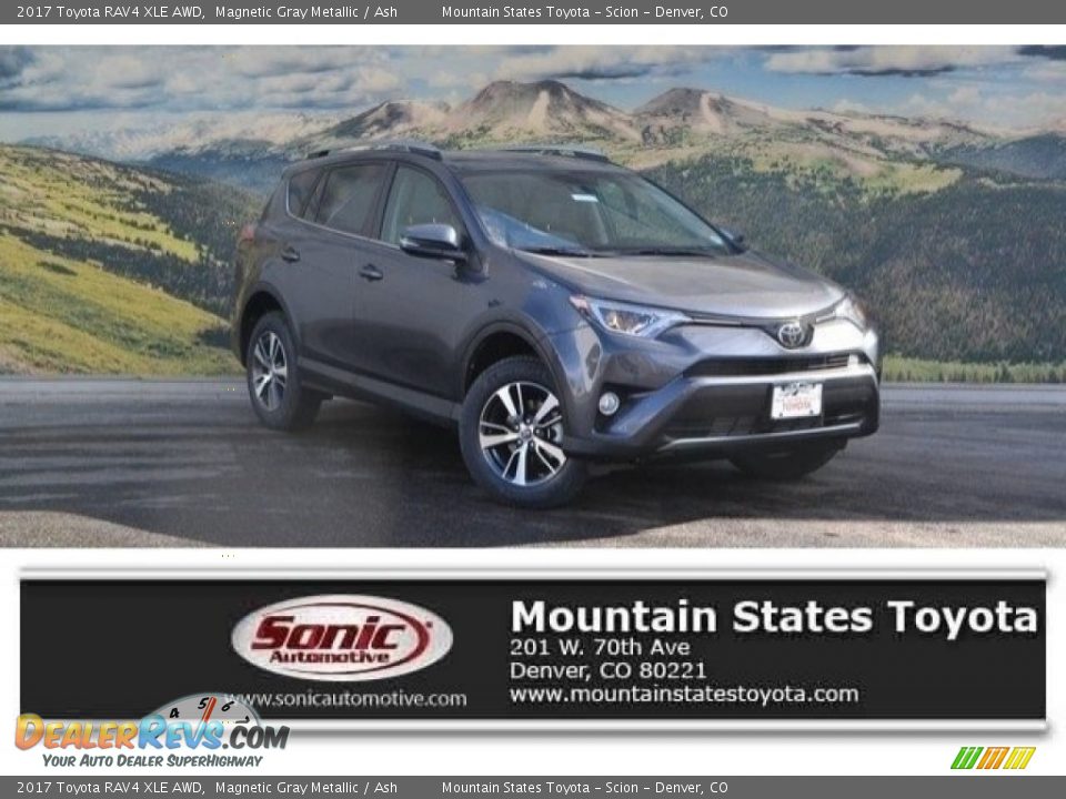 2017 Toyota RAV4 XLE AWD Magnetic Gray Metallic / Ash Photo #1