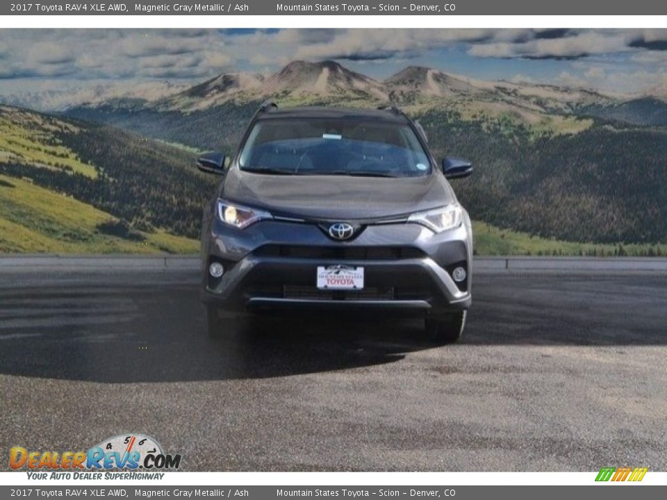 2017 Toyota RAV4 XLE AWD Magnetic Gray Metallic / Ash Photo #2