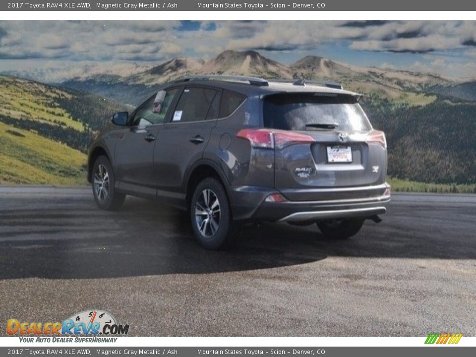 2017 Toyota RAV4 XLE AWD Magnetic Gray Metallic / Ash Photo #3