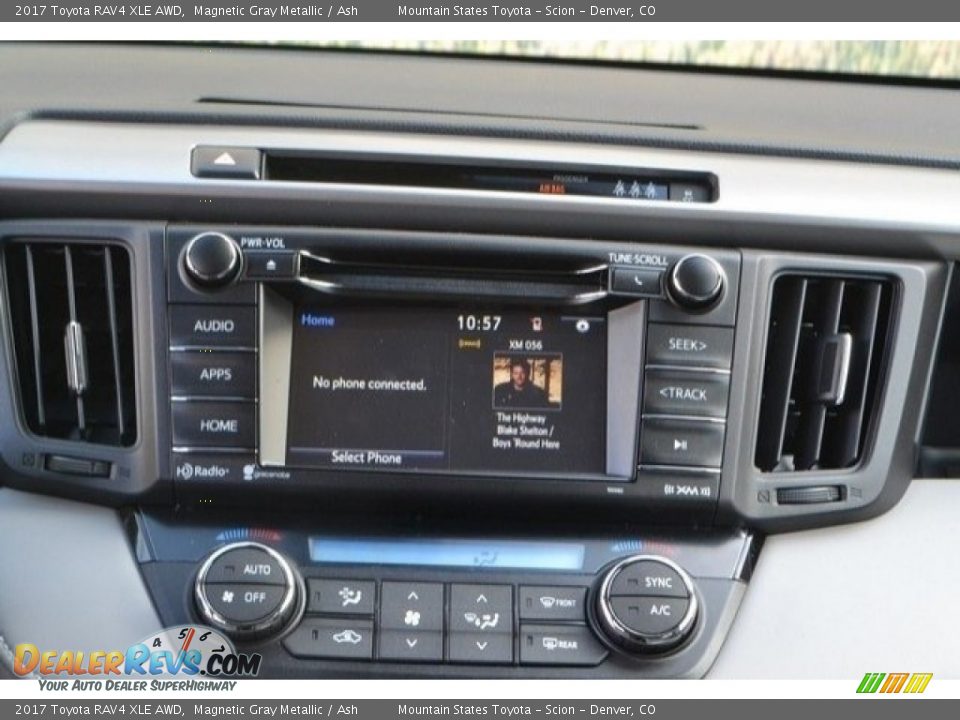2017 Toyota RAV4 XLE AWD Magnetic Gray Metallic / Ash Photo #6