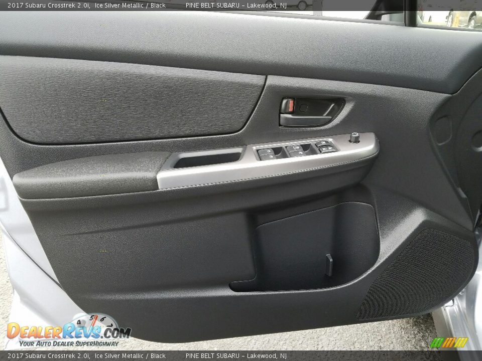 2017 Subaru Crosstrek 2.0i Ice Silver Metallic / Black Photo #6