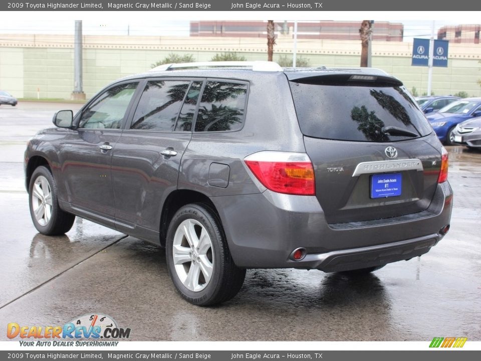 2009 Toyota Highlander Limited Magnetic Gray Metallic / Sand Beige Photo #4