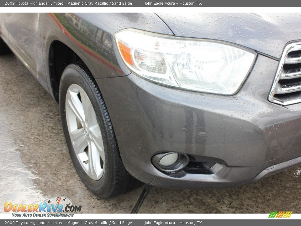 2009 Toyota Highlander Limited Magnetic Gray Metallic / Sand Beige Photo #9