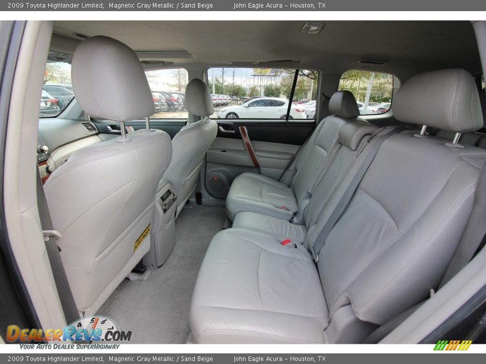 2009 Toyota Highlander Limited Magnetic Gray Metallic / Sand Beige Photo #19