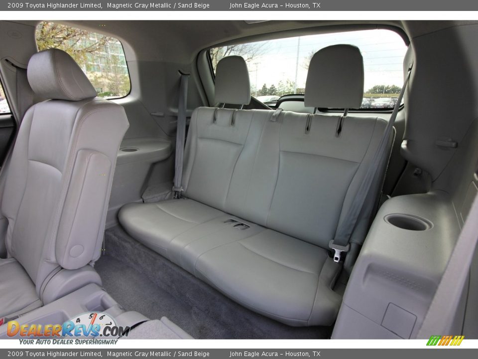 2009 Toyota Highlander Limited Magnetic Gray Metallic / Sand Beige Photo #20