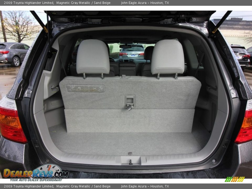 2009 Toyota Highlander Limited Magnetic Gray Metallic / Sand Beige Photo #21