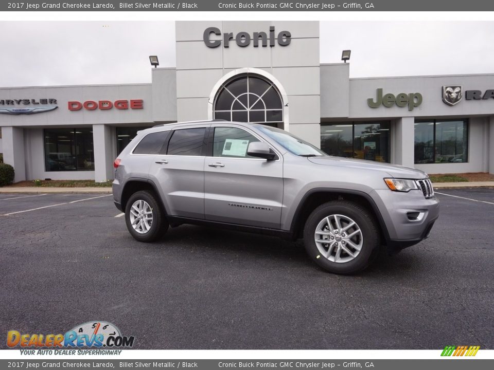 2017 Jeep Grand Cherokee Laredo Billet Silver Metallic / Black Photo #1