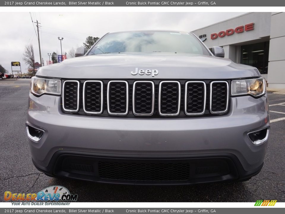 2017 Jeep Grand Cherokee Laredo Billet Silver Metallic / Black Photo #2