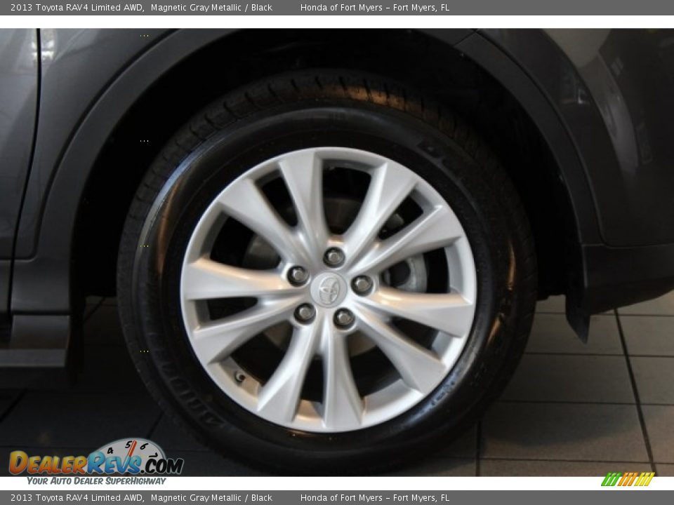 2013 Toyota RAV4 Limited AWD Magnetic Gray Metallic / Black Photo #2