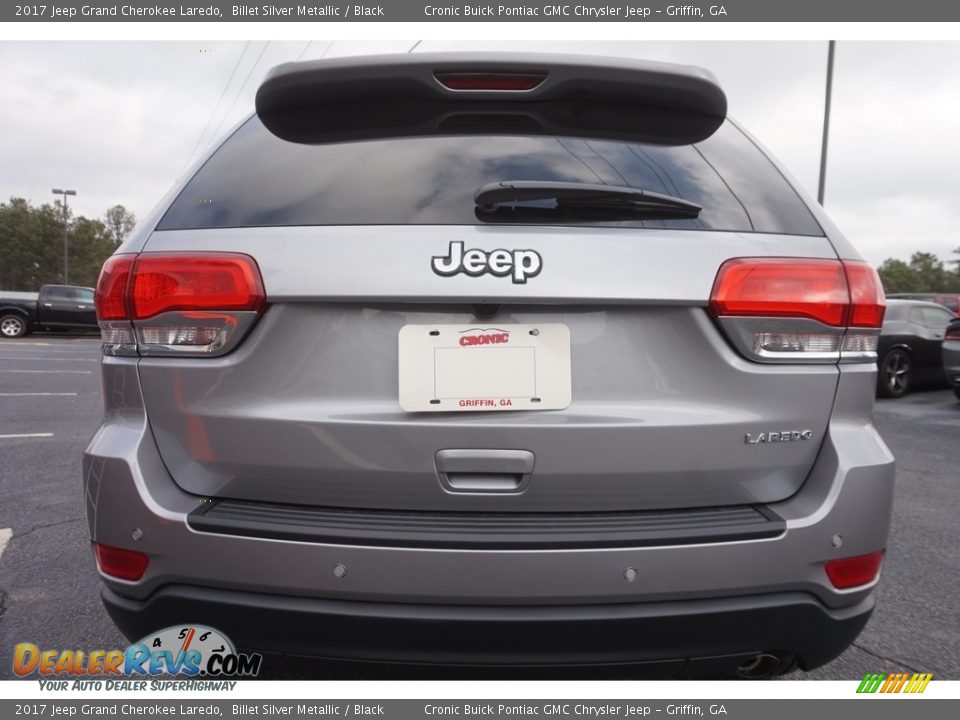 2017 Jeep Grand Cherokee Laredo Billet Silver Metallic / Black Photo #6