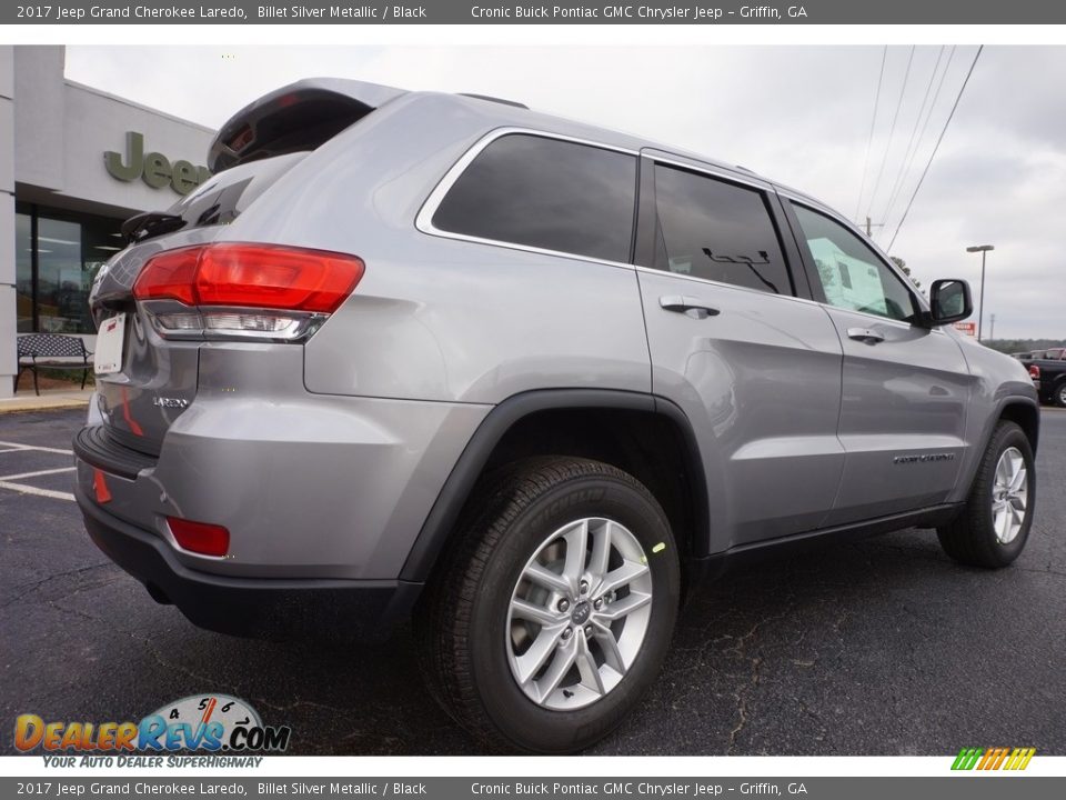 2017 Jeep Grand Cherokee Laredo Billet Silver Metallic / Black Photo #7