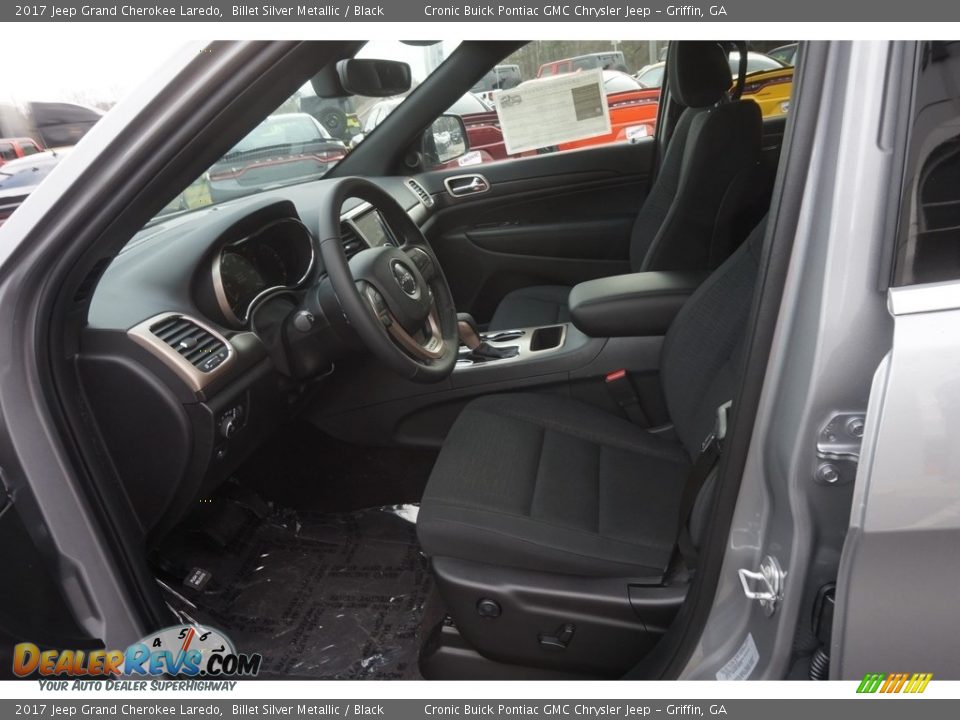 2017 Jeep Grand Cherokee Laredo Billet Silver Metallic / Black Photo #9
