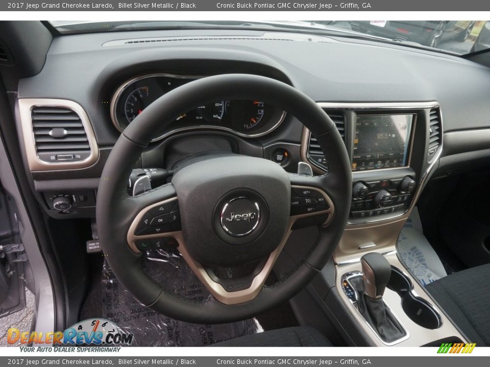 2017 Jeep Grand Cherokee Laredo Billet Silver Metallic / Black Photo #10