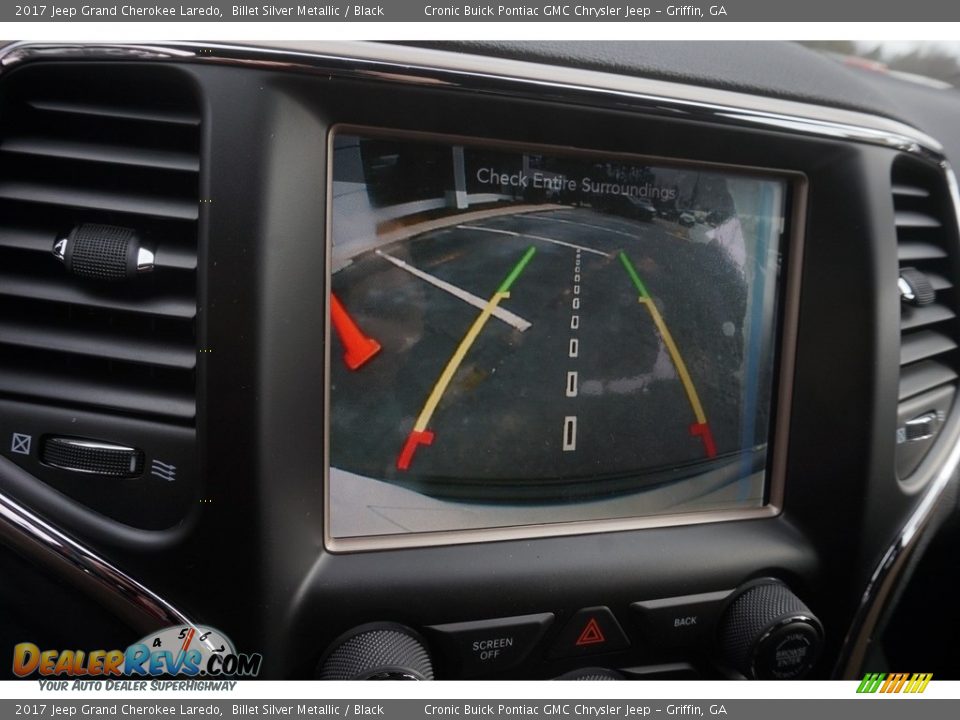 2017 Jeep Grand Cherokee Laredo Billet Silver Metallic / Black Photo #16