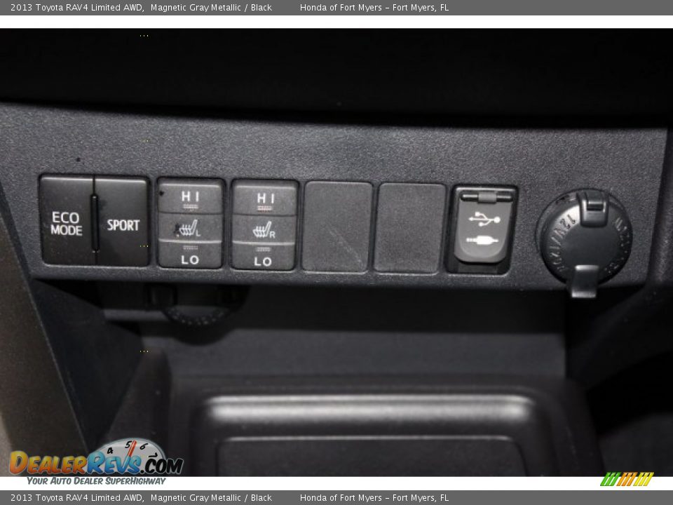 2013 Toyota RAV4 Limited AWD Magnetic Gray Metallic / Black Photo #22