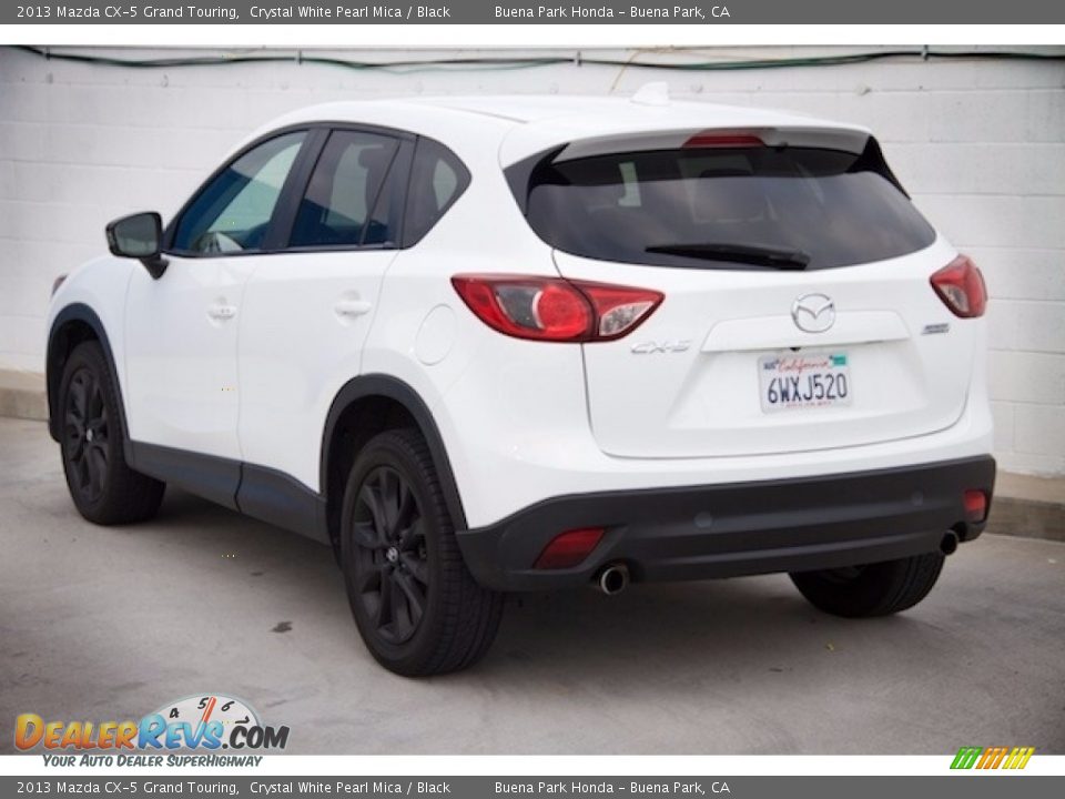 2013 Mazda CX-5 Grand Touring Crystal White Pearl Mica / Black Photo #2
