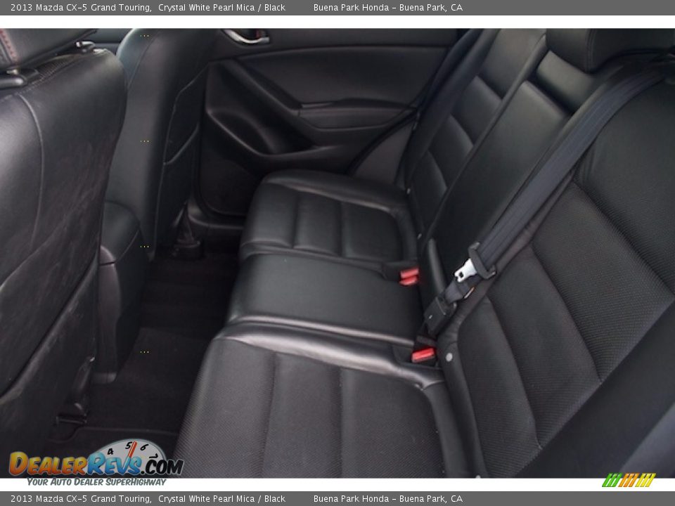 2013 Mazda CX-5 Grand Touring Crystal White Pearl Mica / Black Photo #4