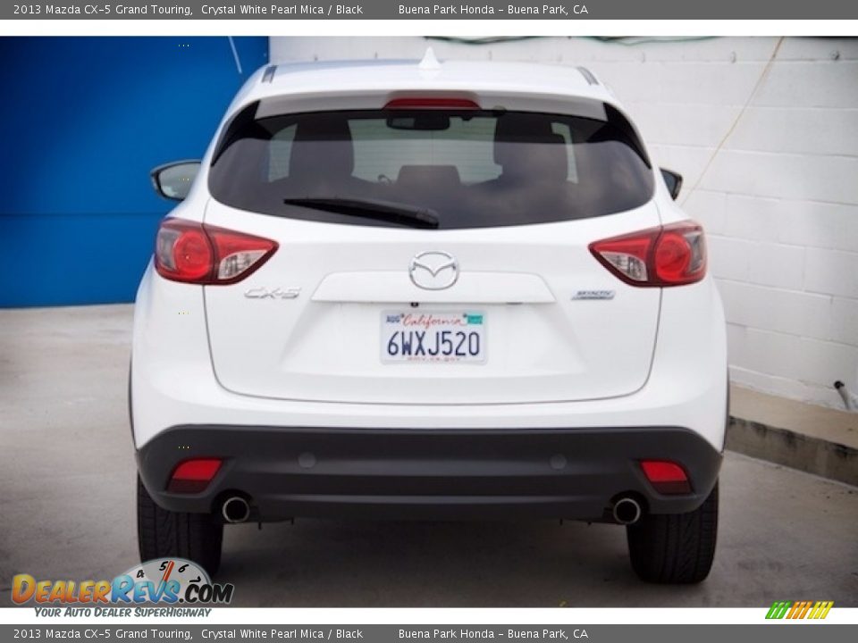 2013 Mazda CX-5 Grand Touring Crystal White Pearl Mica / Black Photo #9