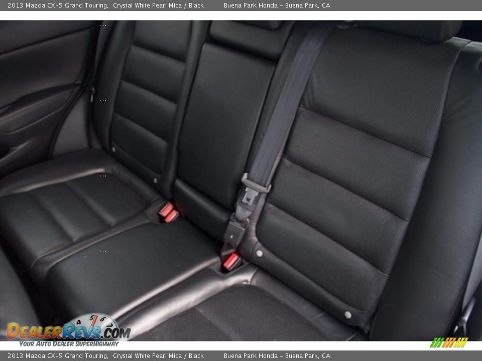 2013 Mazda CX-5 Grand Touring Crystal White Pearl Mica / Black Photo #14