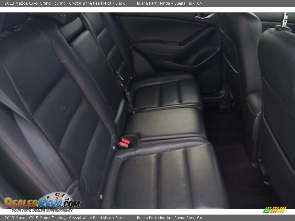 2013 Mazda CX-5 Grand Touring Crystal White Pearl Mica / Black Photo #16