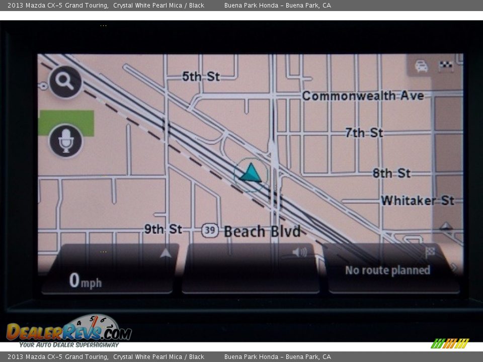 2013 Mazda CX-5 Grand Touring Crystal White Pearl Mica / Black Photo #20