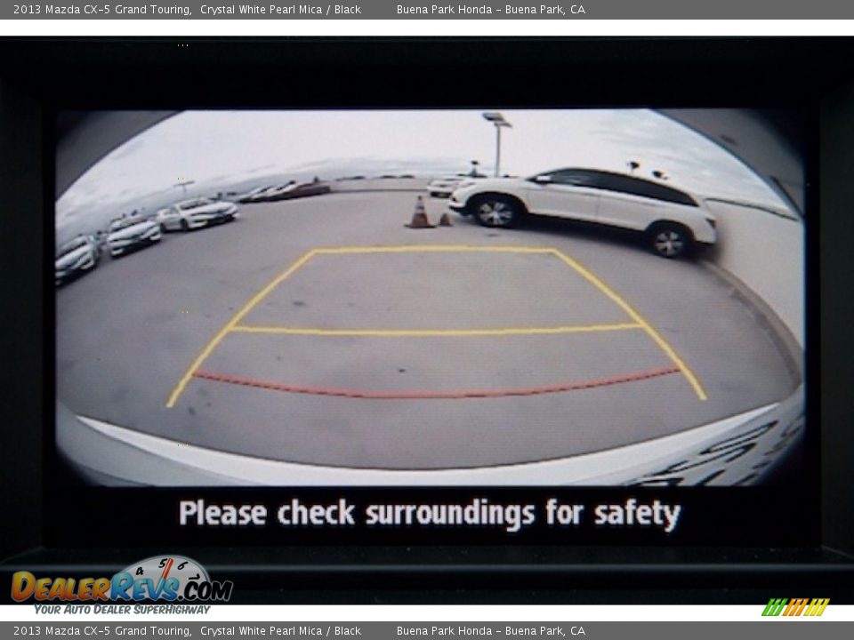 2013 Mazda CX-5 Grand Touring Crystal White Pearl Mica / Black Photo #21