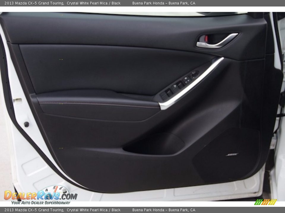 2013 Mazda CX-5 Grand Touring Crystal White Pearl Mica / Black Photo #23