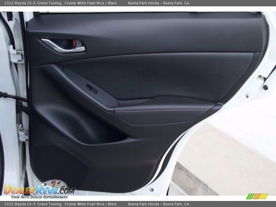 2013 Mazda CX-5 Grand Touring Crystal White Pearl Mica / Black Photo #25