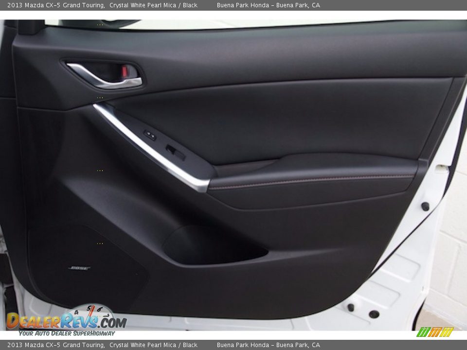 2013 Mazda CX-5 Grand Touring Crystal White Pearl Mica / Black Photo #26
