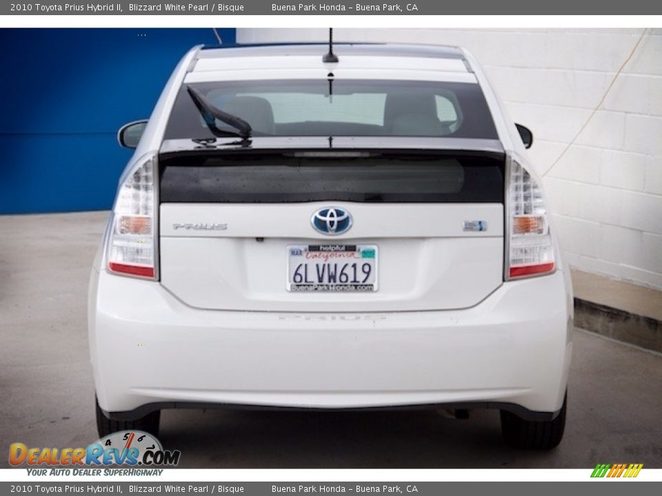 2010 Toyota Prius Hybrid II Blizzard White Pearl / Bisque Photo #9