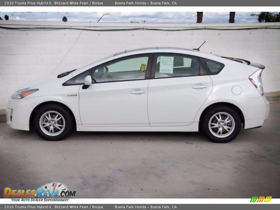 2010 Toyota Prius Hybrid II Blizzard White Pearl / Bisque Photo #10