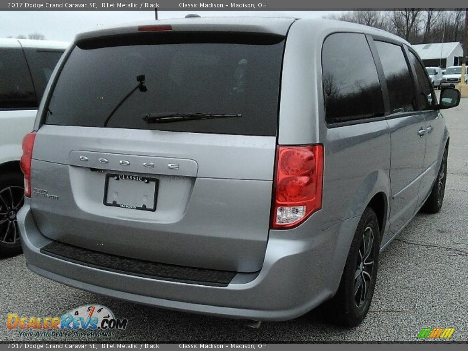 2017 Dodge Grand Caravan SE Billet Metallic / Black Photo #2