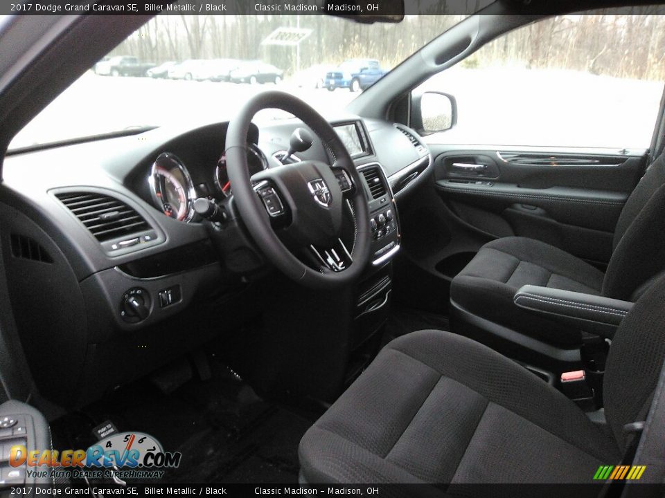 2017 Dodge Grand Caravan SE Billet Metallic / Black Photo #4