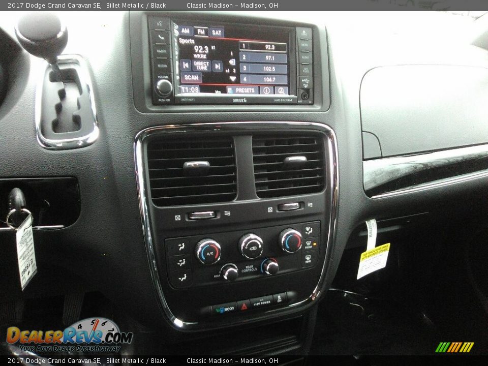 2017 Dodge Grand Caravan SE Billet Metallic / Black Photo #7