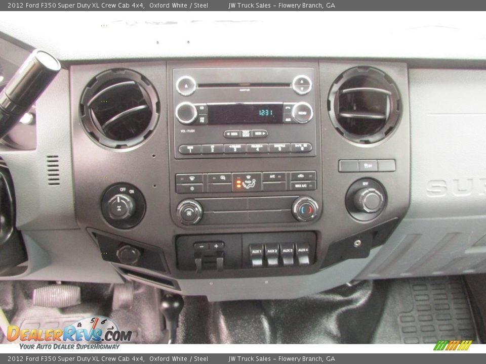 Controls of 2012 Ford F350 Super Duty XL Crew Cab 4x4 Photo #24