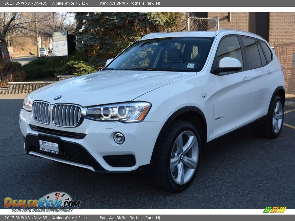 2017 BMW X3 xDrive35i Alpine White / Black Photo #6